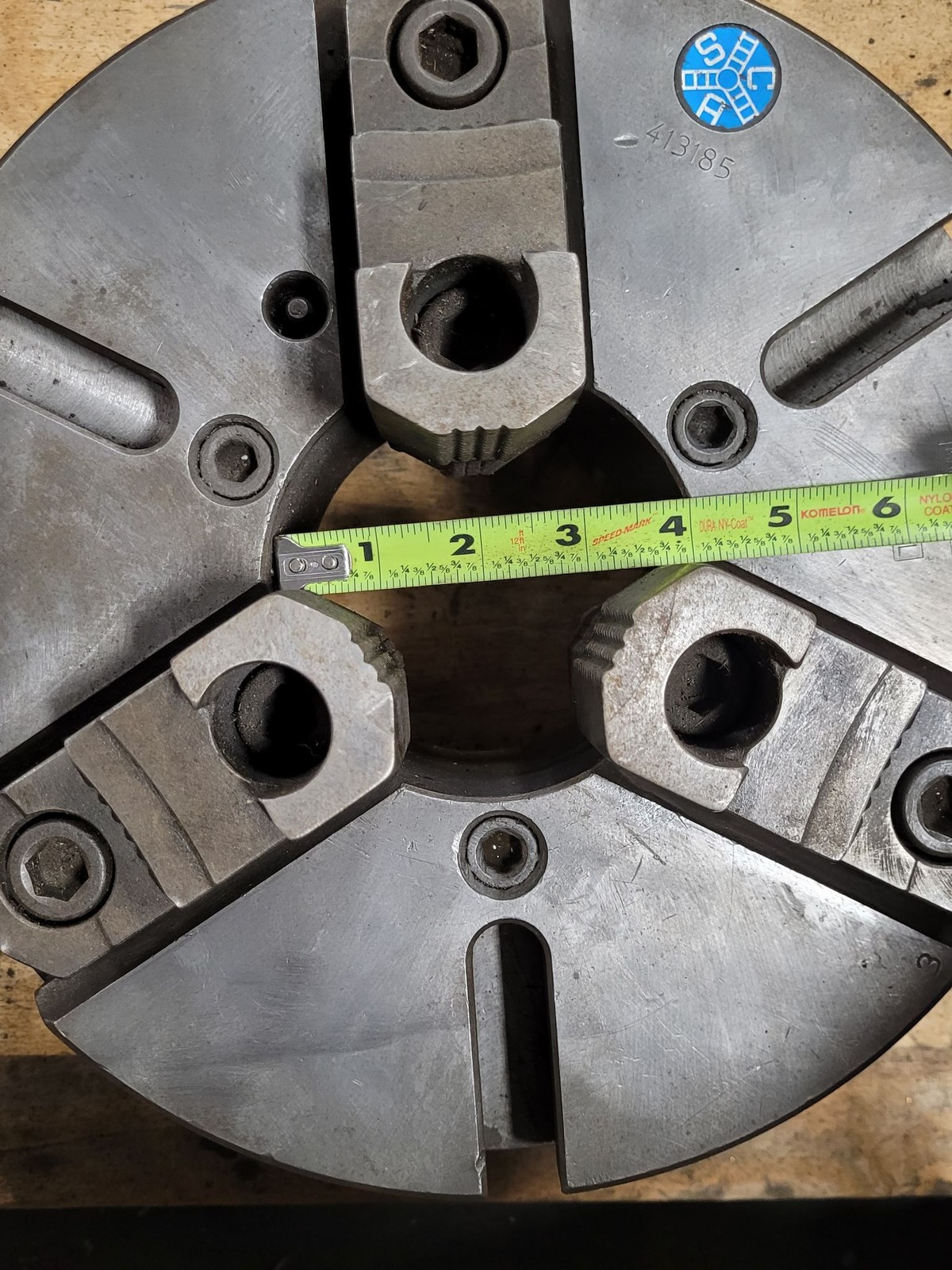 SCA – 413185 – 12in – 3 Jaw Chuck – D1-8 Mount