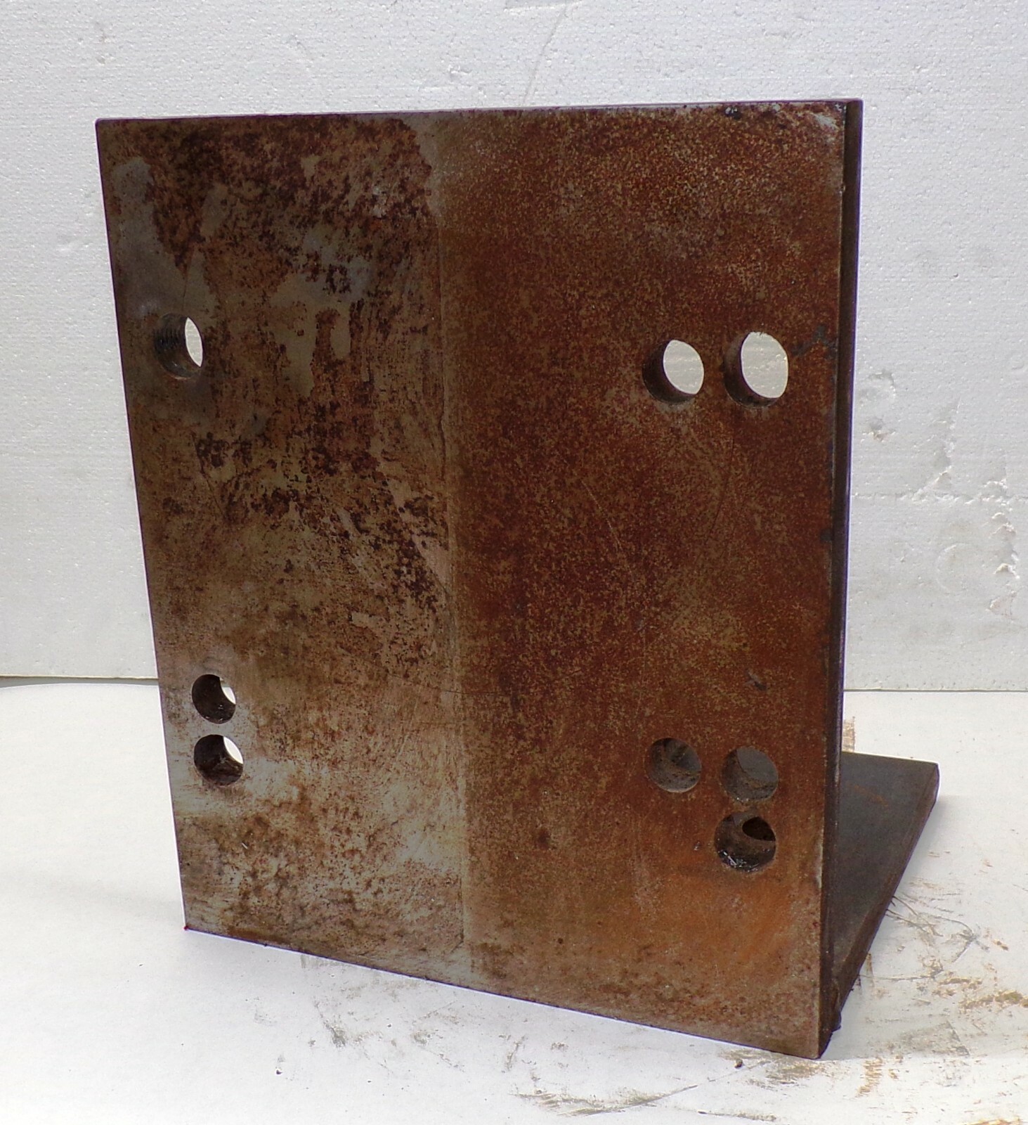 RIGHT ANGLE IRON BLOCK, HEIGHT 11-7/8″, DEPTH 8-5/8″, WIDTH: 10″, THICKNESS 3/4″