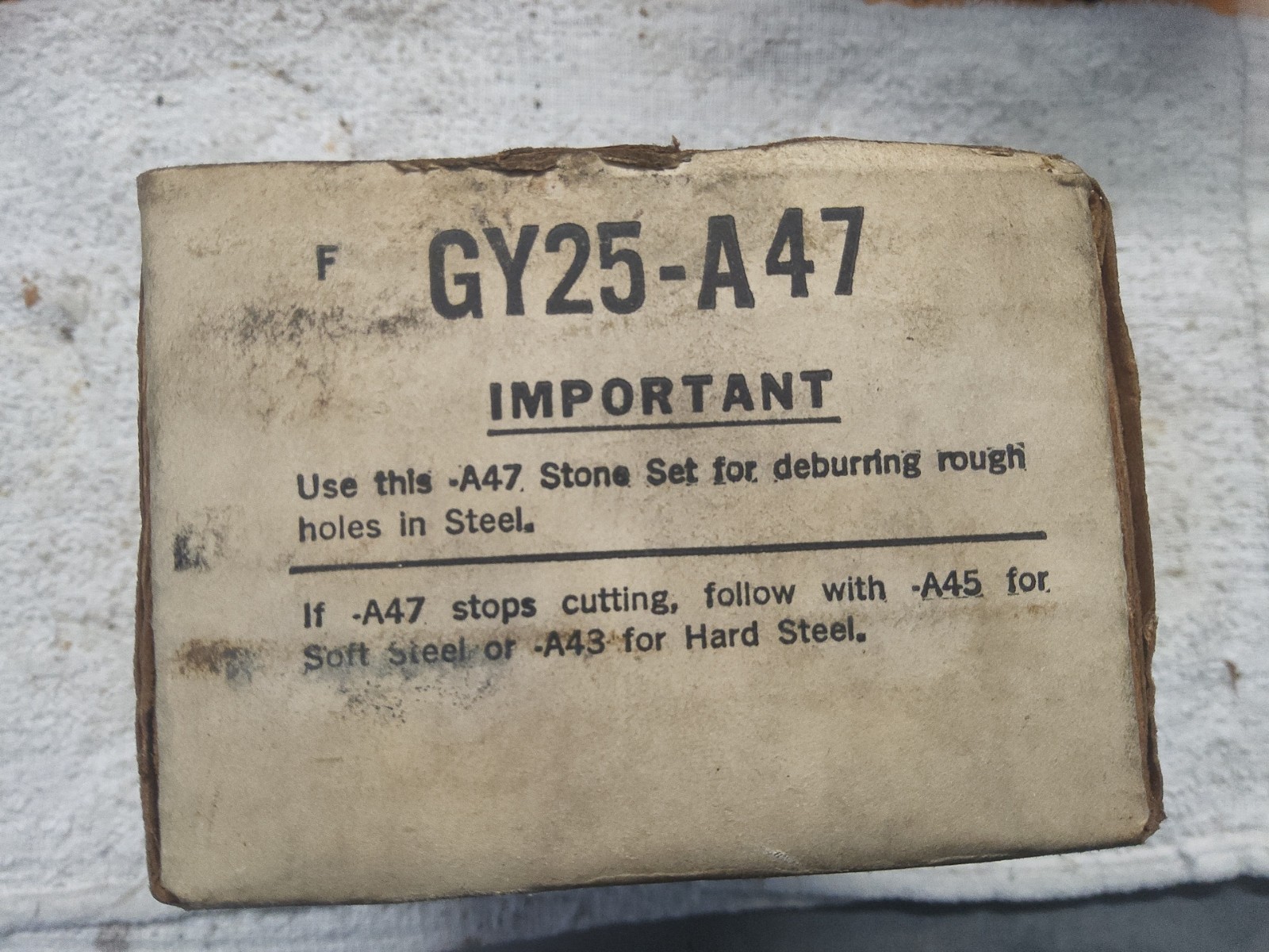 SUNNEN GY25-A47 Cylinder Honing/Hone Stone Set
