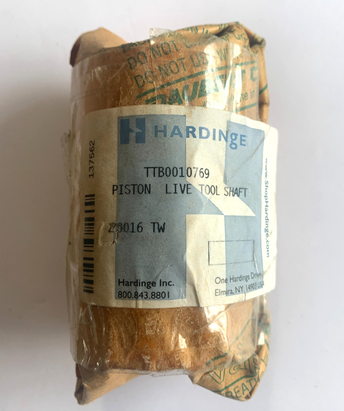 HARDINGE DV / DSM LATHE PISTON TTB 0010769 NEW OLD STOCK