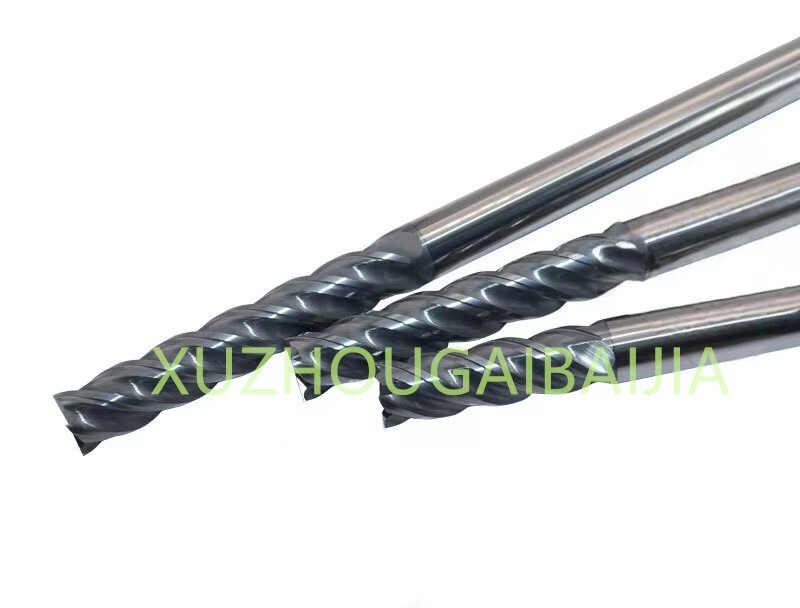 4 Flute Carbide Dynamic End Mill Round Nose End Mill Steel Cutting 4-10mm