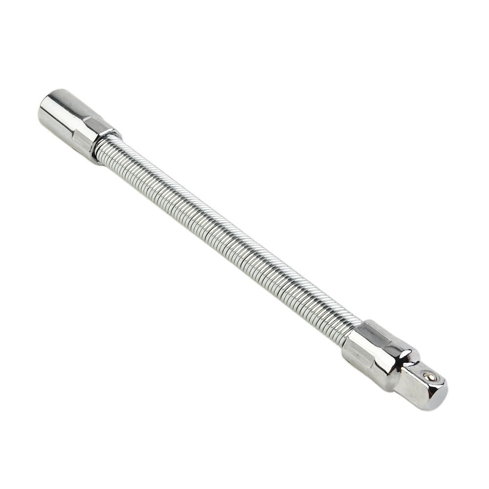 Socket Extension Flexible 45#steel 90-degree Bend Polished Chrome Plating