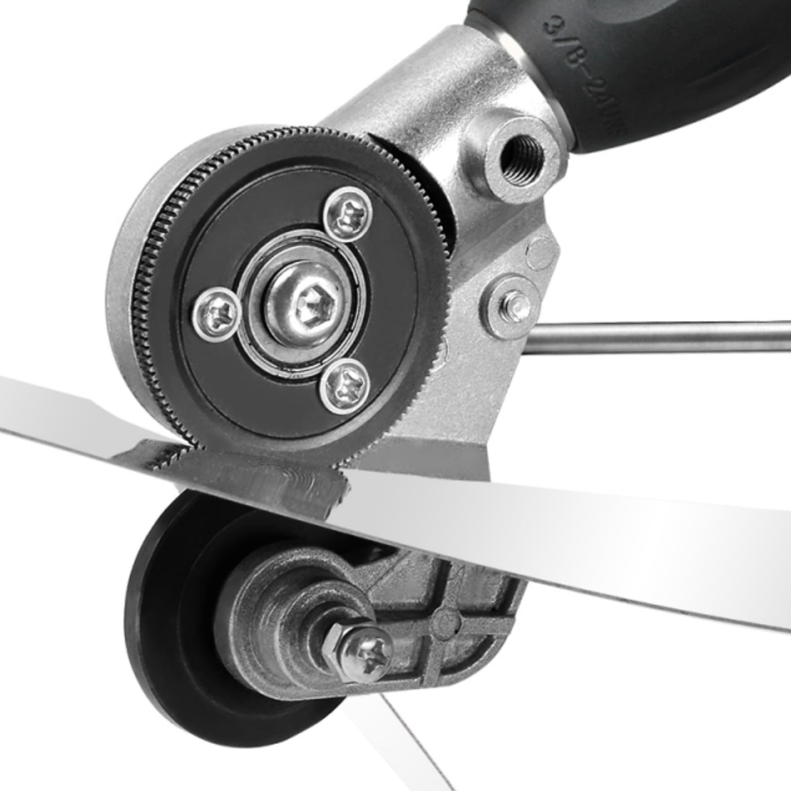 Upgraded Drill Plate Cutter, Metal Shear Drilling Attachment, Plate Cutter wi…