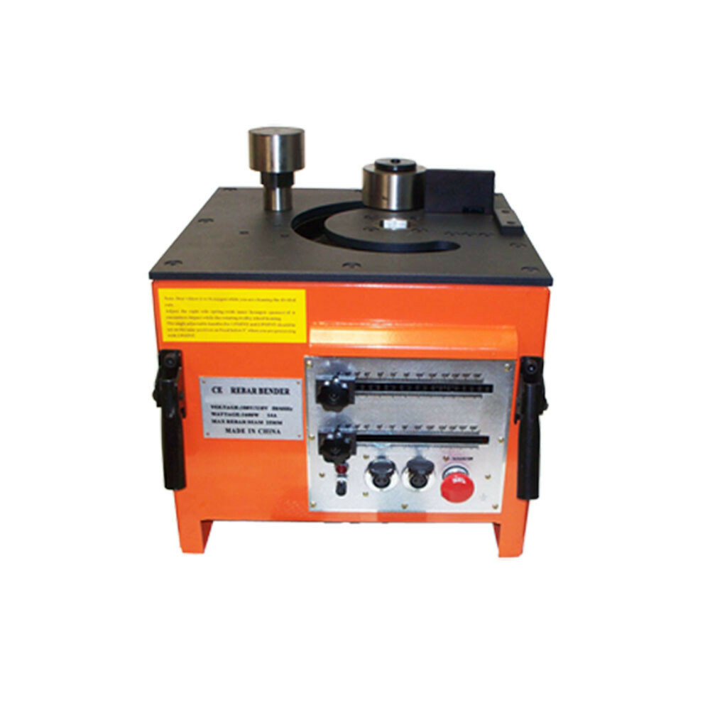 1600 Watt@14A  Electric Rebar bender Machine 2 Foot Pedals Bending 1 inch Cap