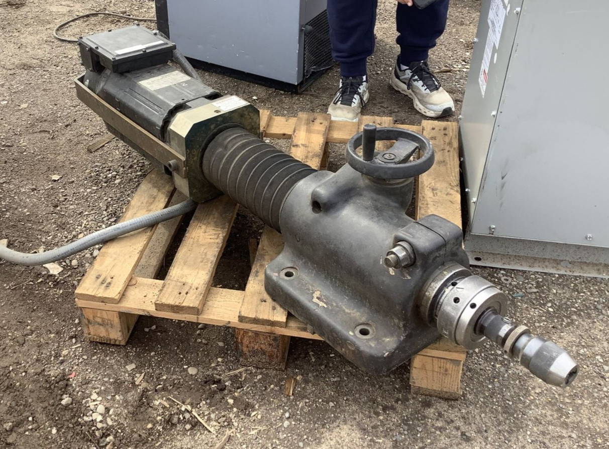 General Numeric CNC Turning Lathe Spindle Drill with AC Motor Model 6 FREE SHIP