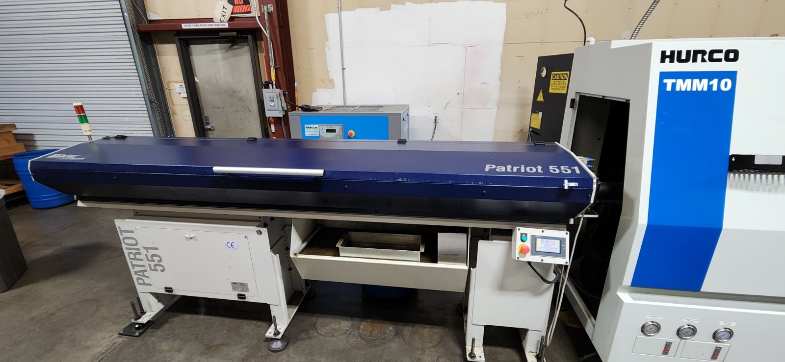 Patriot 551 Edge Technologies – Oil Bath High-Performance Servo Bar Feeder