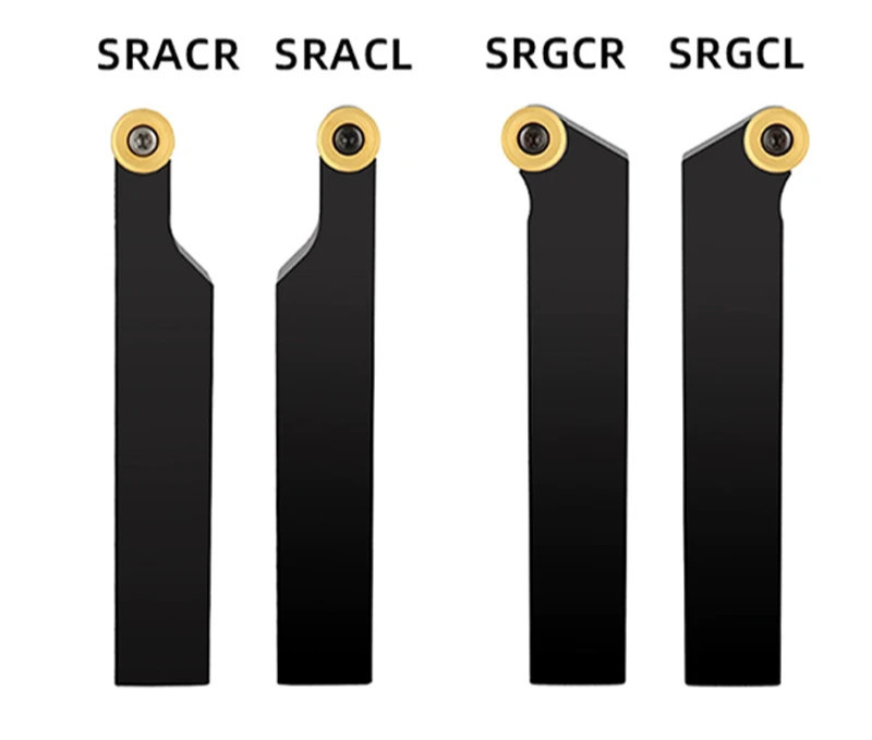 Lathe External Turning Tool Holder CNC SRGPR SRAPR 1616 2020 2525 RPMT Inserts