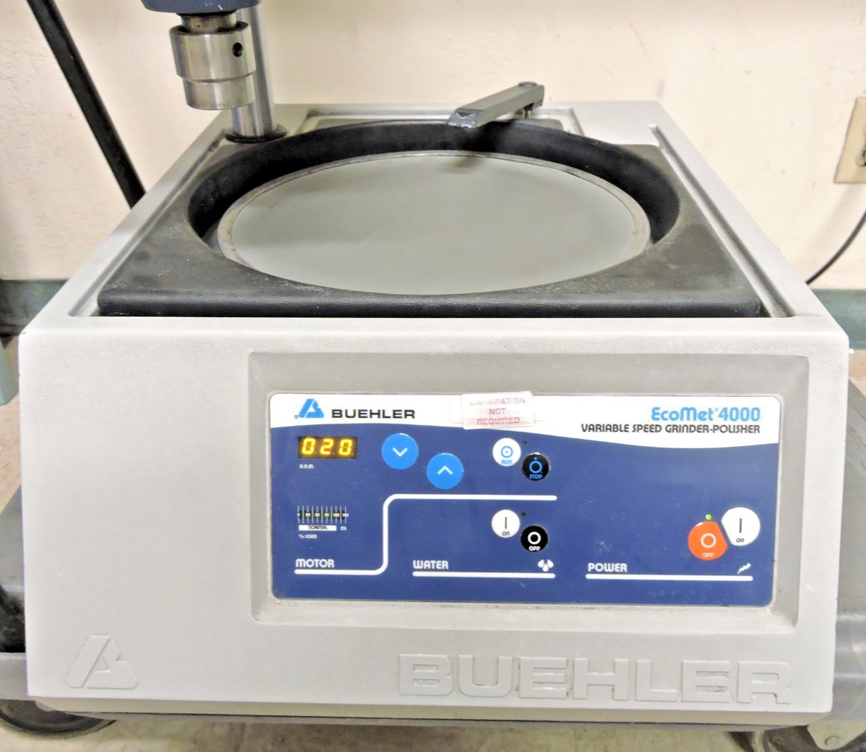 Buehler EcoMet 4000 Variable Speed Grinder Polisher with AutoMet 2000 Power Head