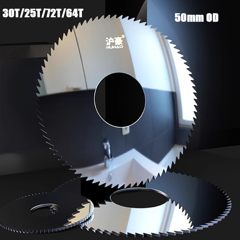30T/25T/72T/64T Teeth Carbide Circular Slitting Saw Cutter Cutting Tool 50mm OD