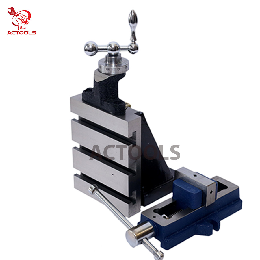 Lathe Vertical Milling Slide Fixed Base 4″ x 5″ And 2″ Self Centering Vice Vise