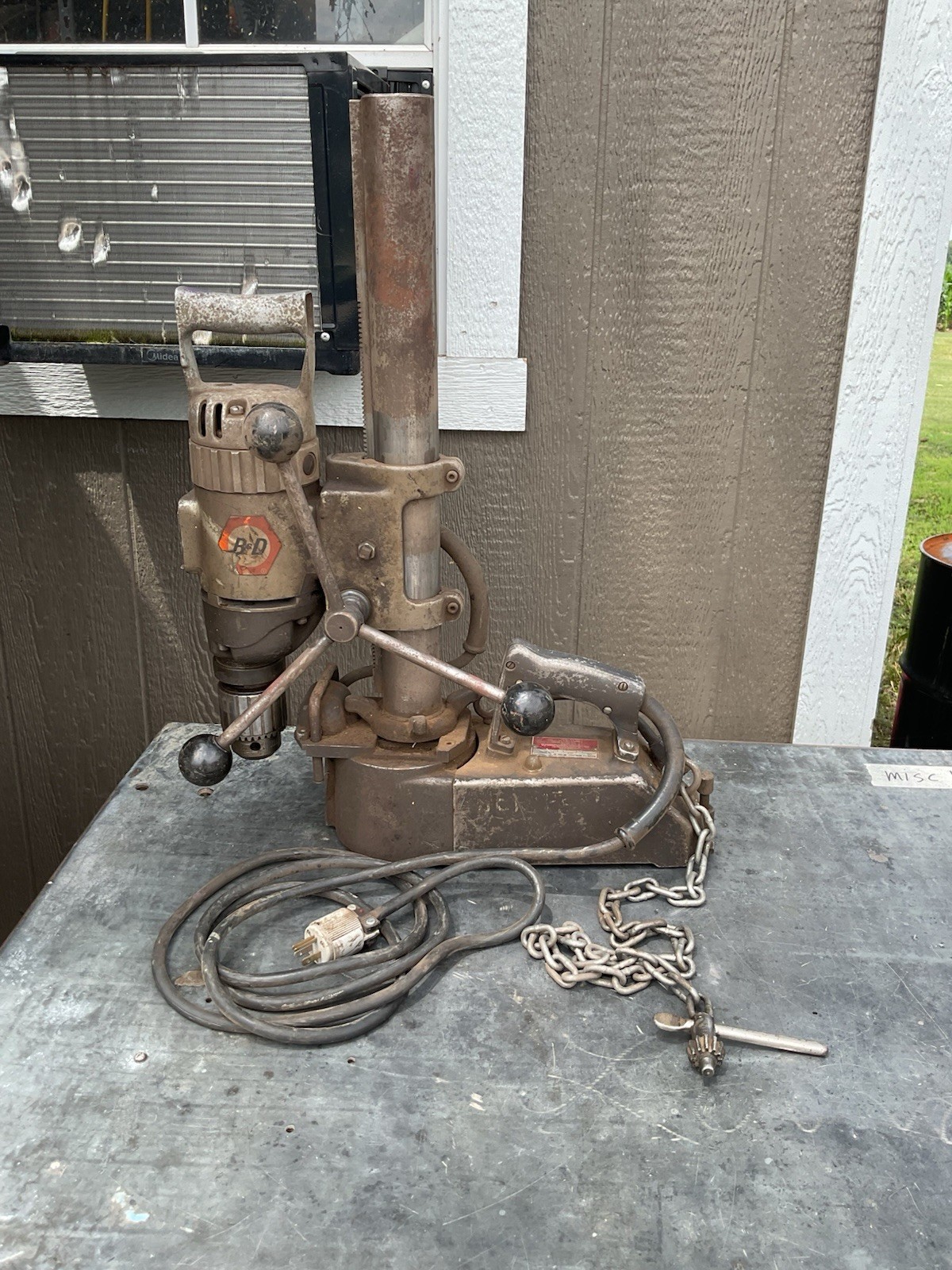 Black & Decker 3/4″ Magnetic Drill Press 1551, Type 1, 375rpm Works
