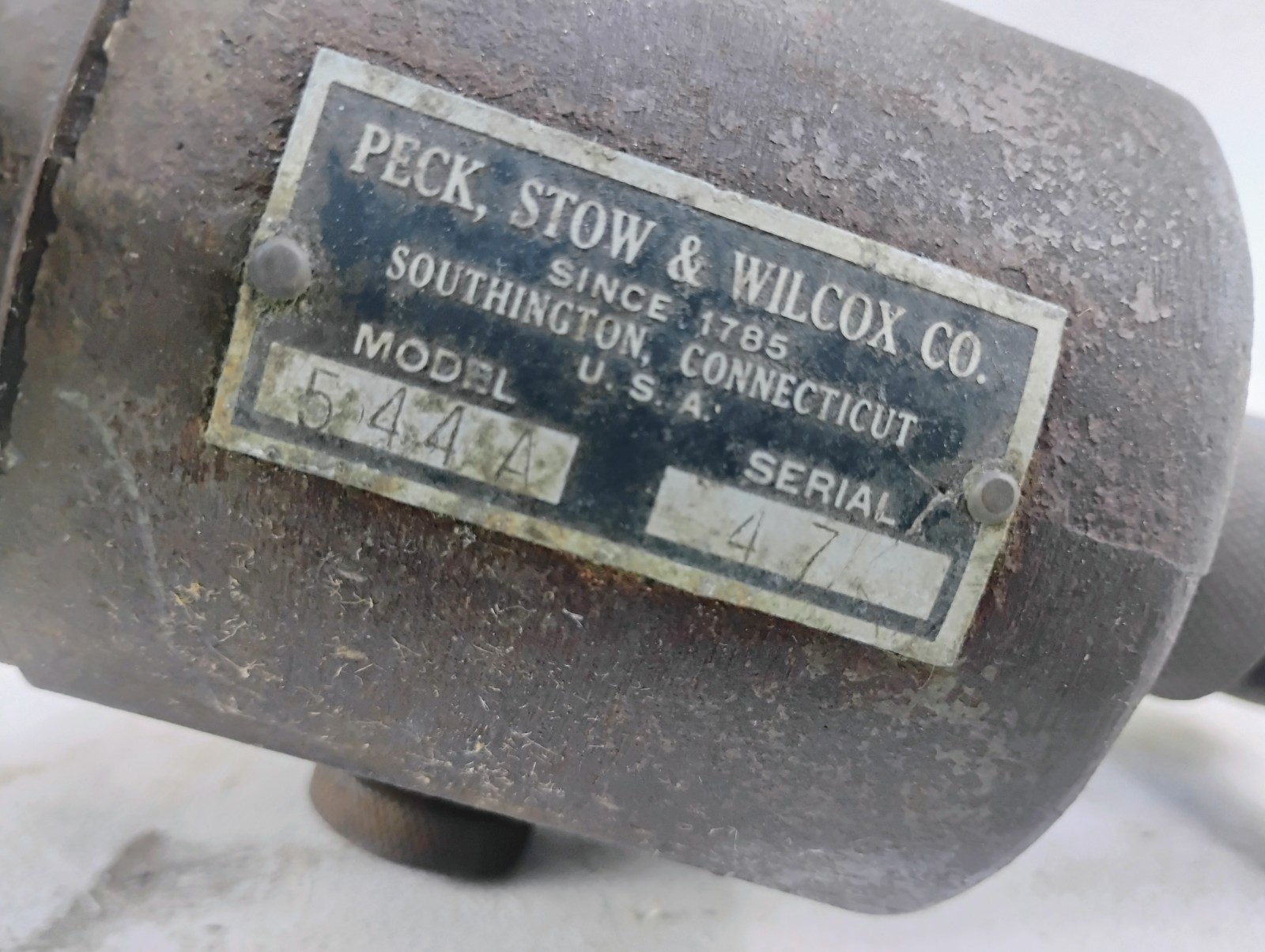Peck Stow & Wilcox PEXTO 544-A Combination Rotary Hand Beader