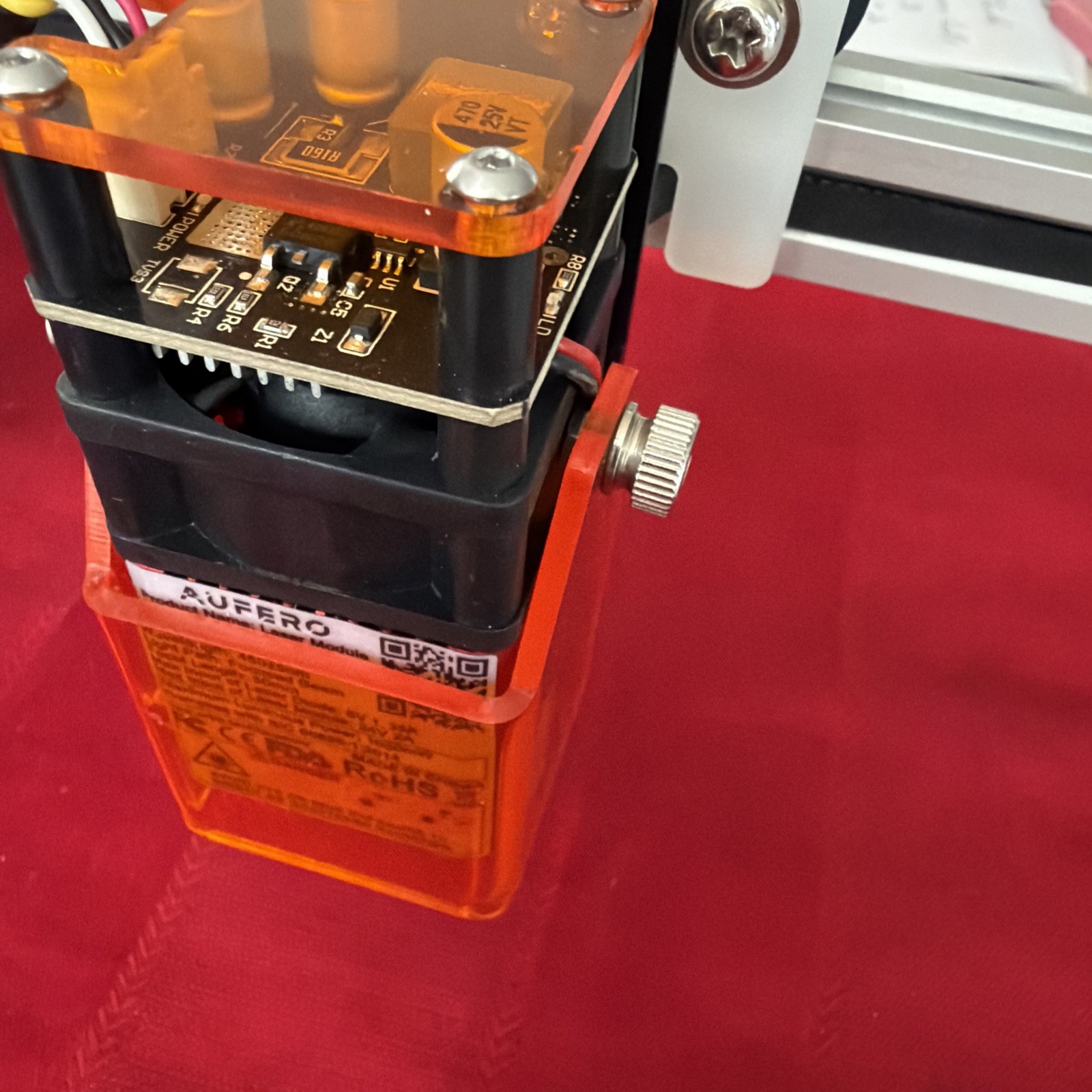 Aufero Laser 1 Engraver LU2-2 Untested No Charging Cable /Parts Only “As-Is”.