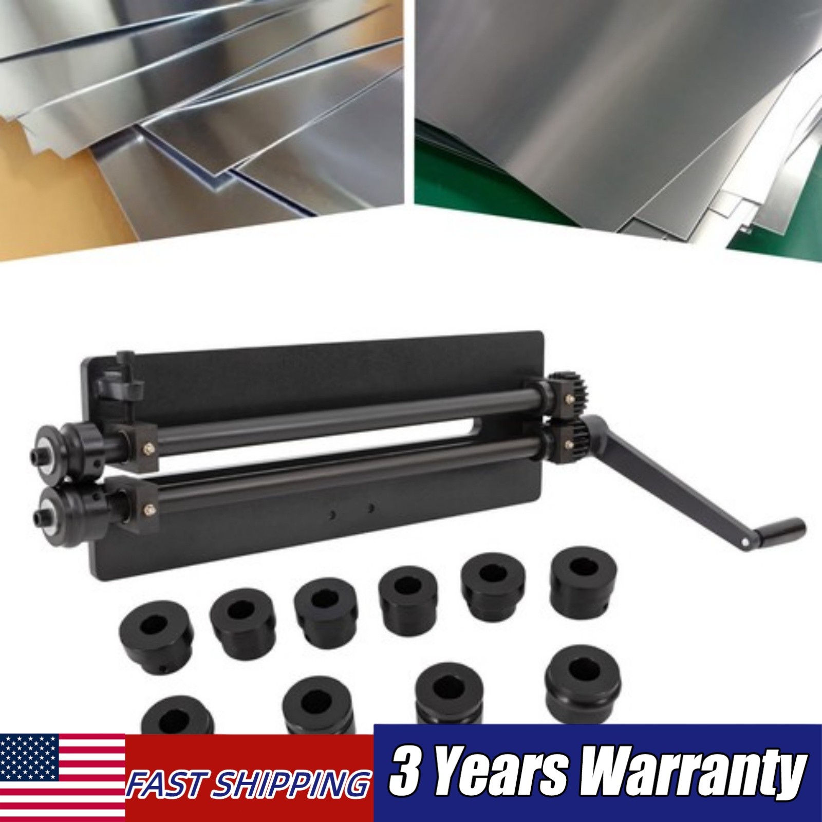 Sheet Metal Fabrication Bead Roller Rotary Machine Flaring Tool Beading Machine