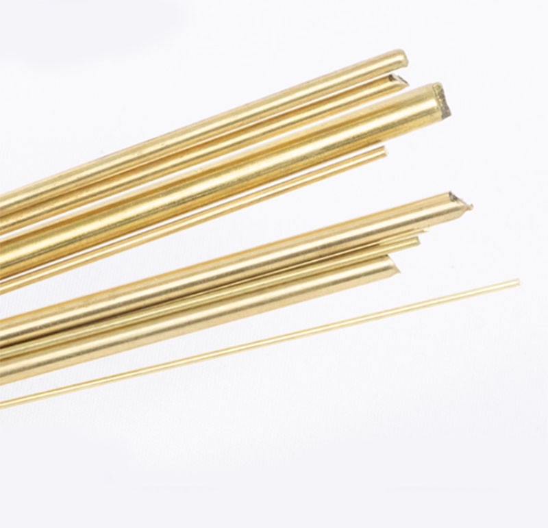 H62 Brass Round Metal Rod Φ0.8/1/1.2/1.3/1.5/1.6/1.8/2/2.2/2.3/2.4/2.5/2.6-40mm
