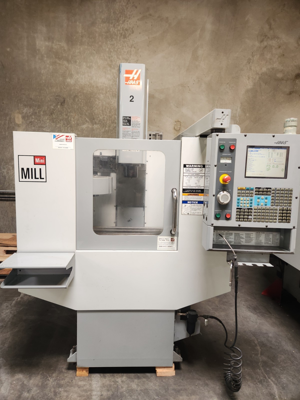 HAAS MINI MILL MFG 2006 6K RPM, RUNS GREAT