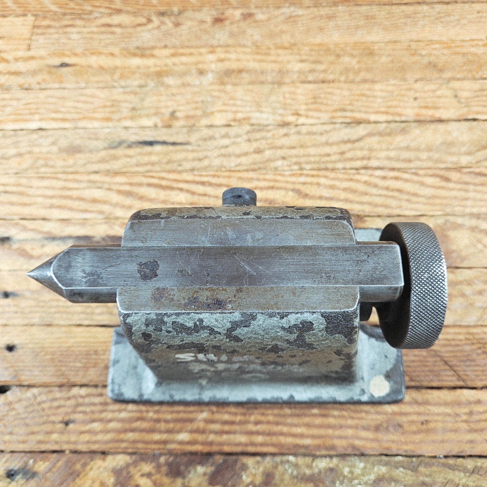 Vintage Heavy Duty Dividing Head Tailstock 3-1/2” Unbranded