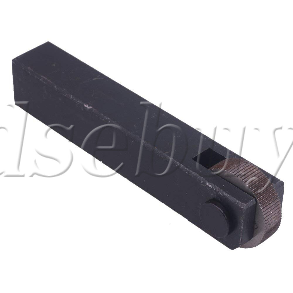 Metal Straight Linear Knurling Tool 1.0mm Black Silver
