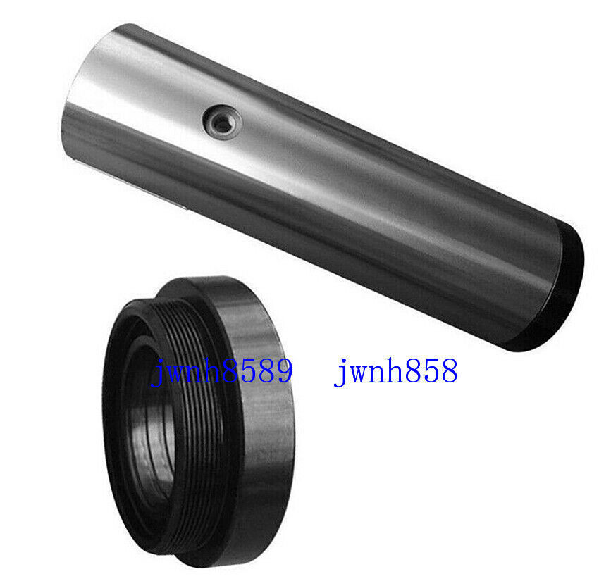 1Set Milling Machine Part Spindle Barrel & Spindle Lock Nut For Bridgeport Tool