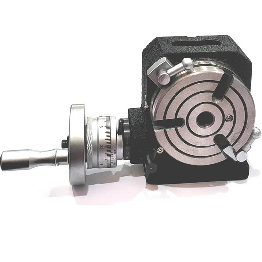 Horizontal Vertical 4″ Inch II 110 mm – MT2 Center Bore Rotary Milling Tables