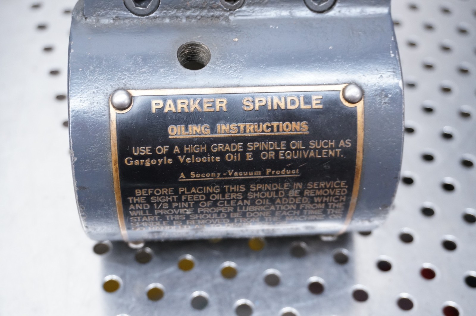 PARKER MAJESTIC SURFACE GRINDING GRINDER SPINDLE ASSEMBLY