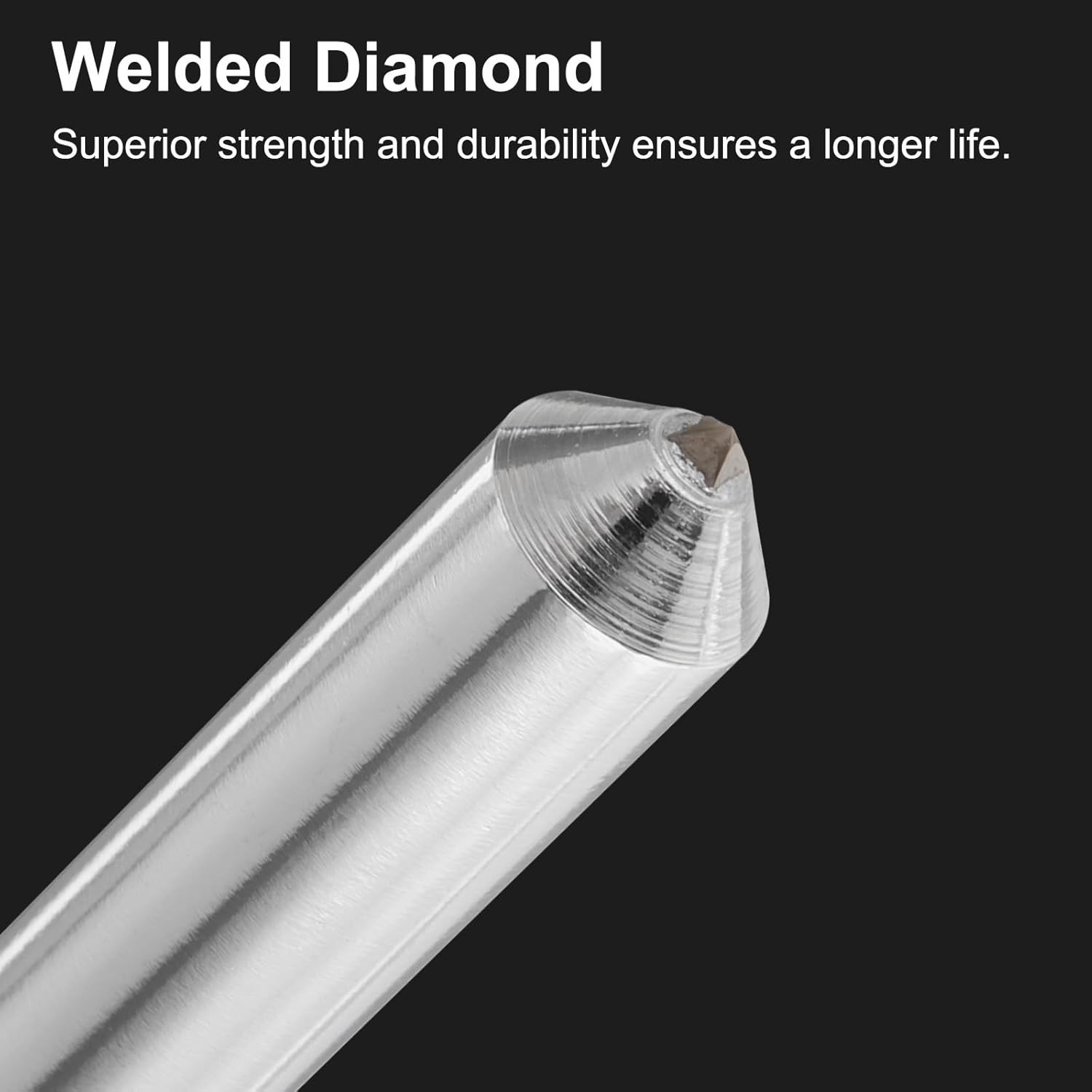 Diamond Dressers Grinding Wheel Tools 10mm x 45mm 2pcs Tapered Point