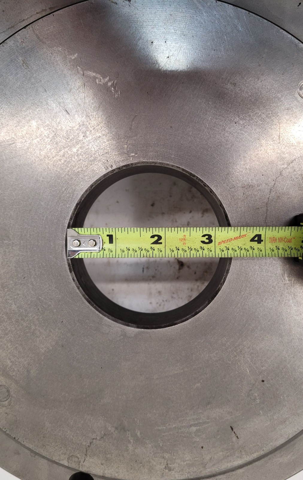 Buck Chuck D1-8 Lathe Chuck Mount Adaptor – 12in Diameter