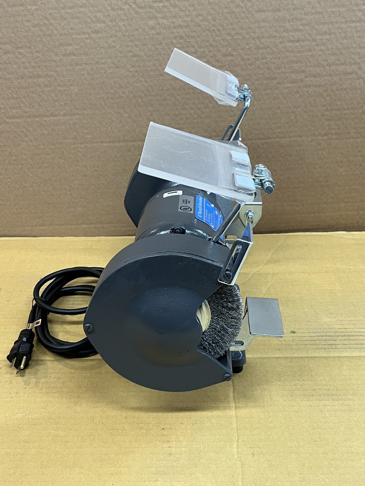 JC Penny 4031 made by Baldor Vintage 6″ Bench Grinder 1/3 H.P. Refurbished 612