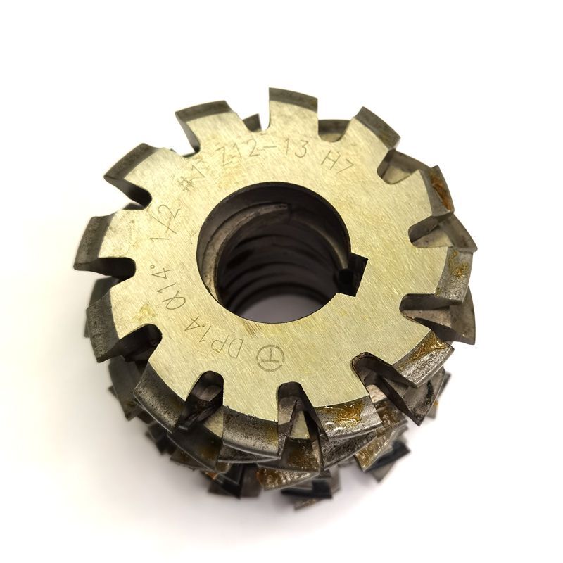 8PCs/set HSS 14.5° Involute Gear Cutter DP8 DP12 DP16 DP20 DP22 DP24 PA14-1/2
