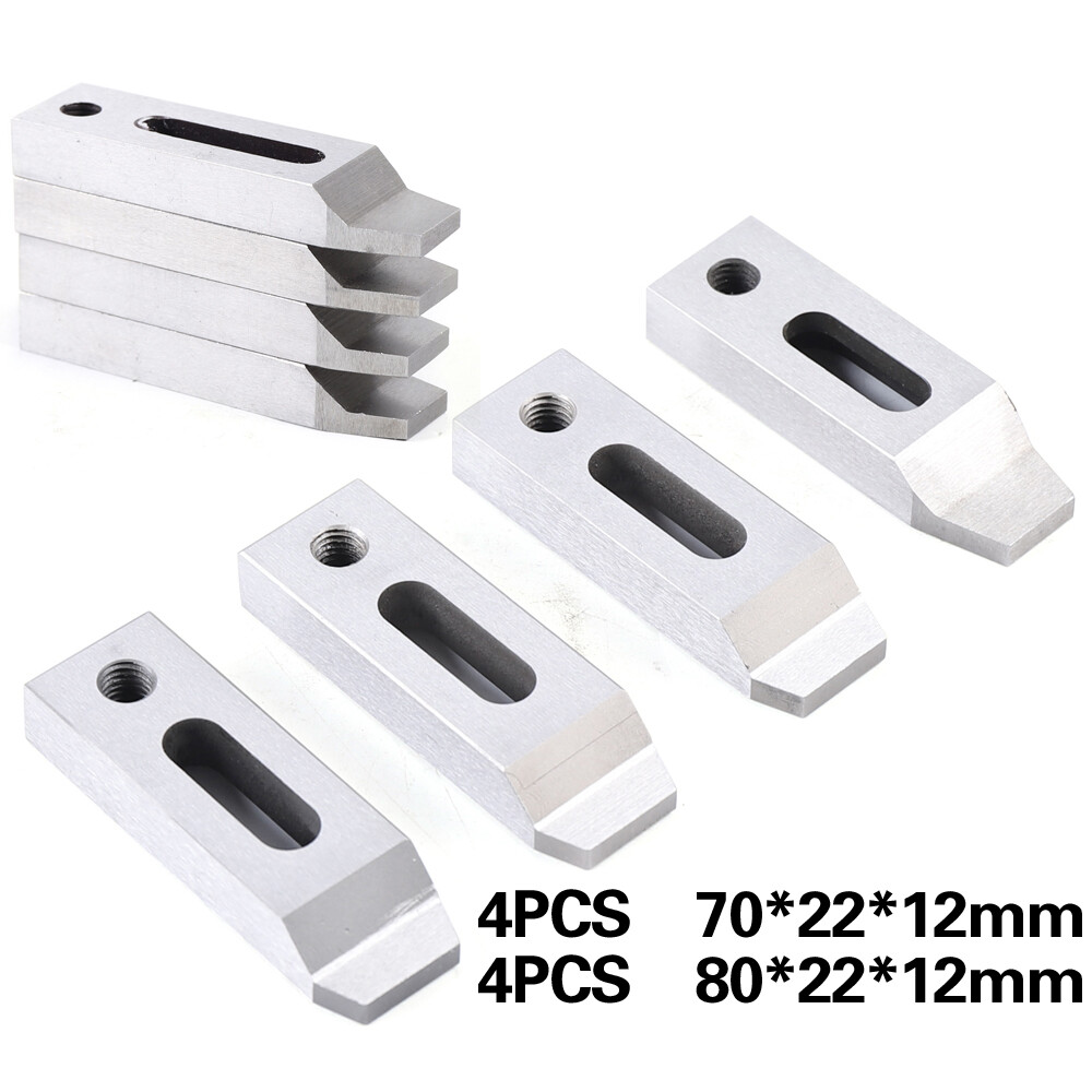4pcs/set Wire EDM Machine Clamping Jig Holder 70mm M8 x1.25 Screw Board Jig Tool