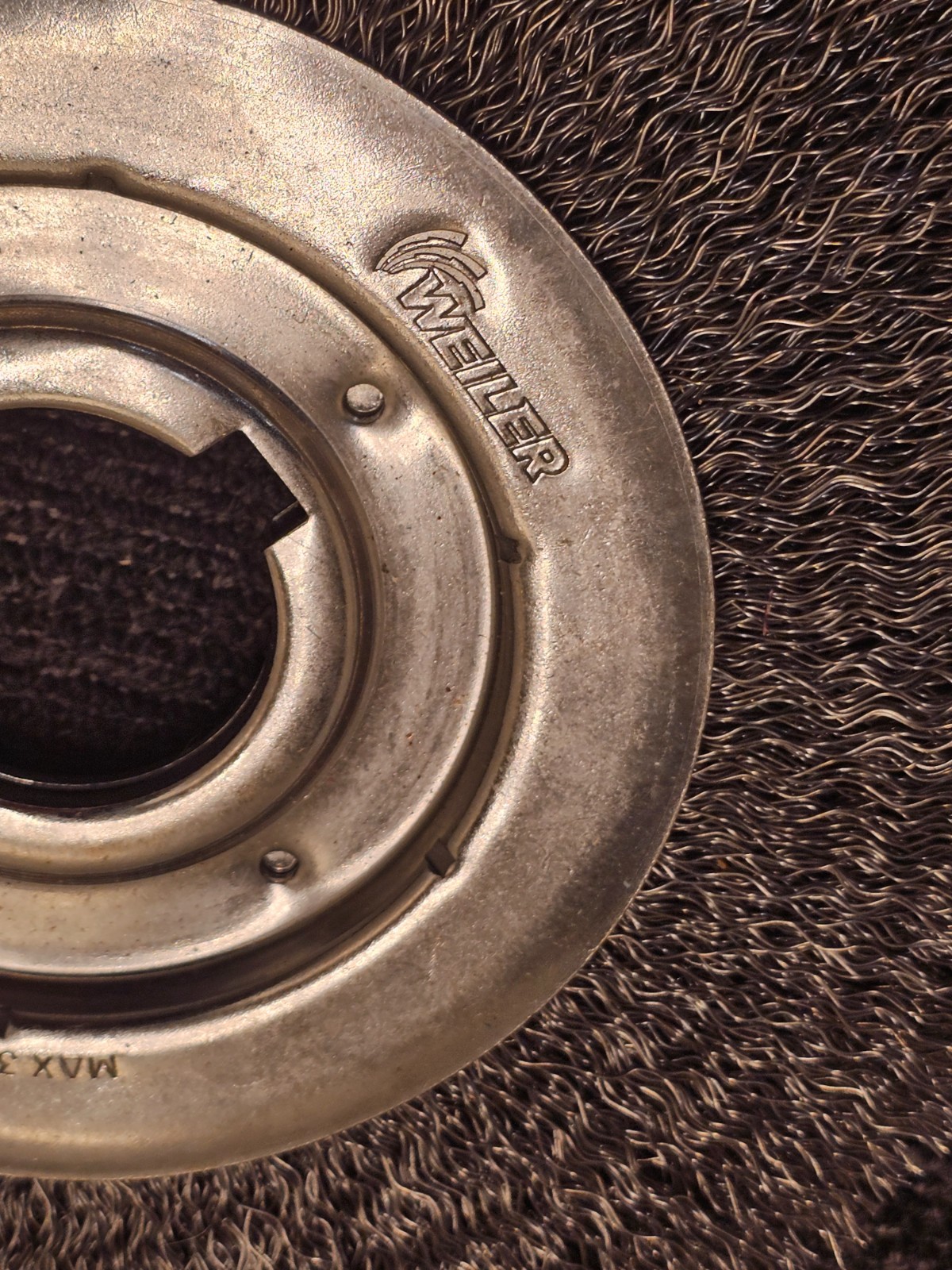 Weiler 3600 RPM Wire Wheel Brush
