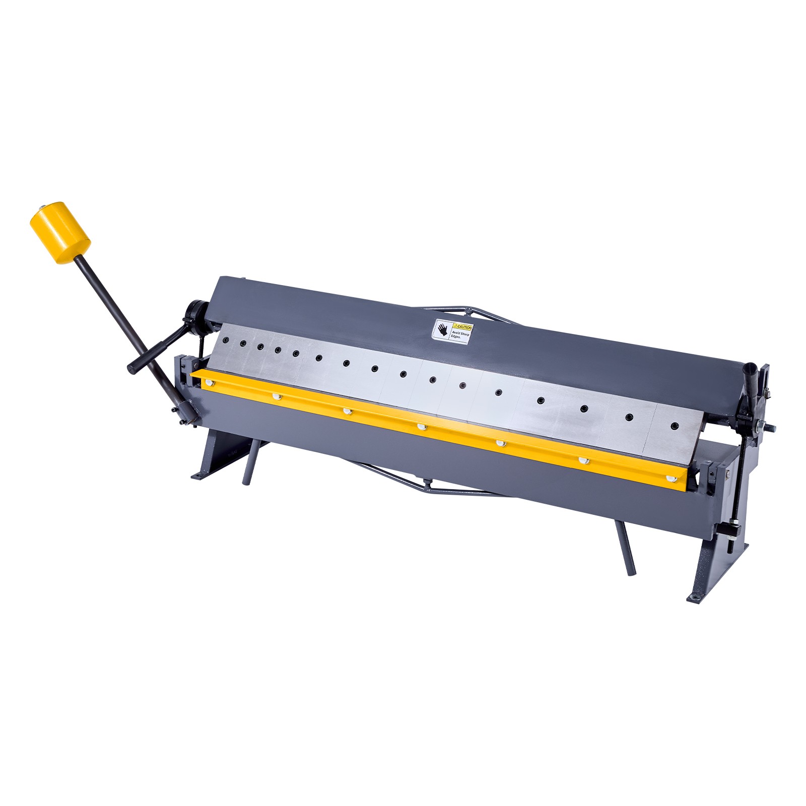 50 in Box and Pan Brake 0-135° 16 Ga Sheet Metal Bending Brake Bender 16 Fingers