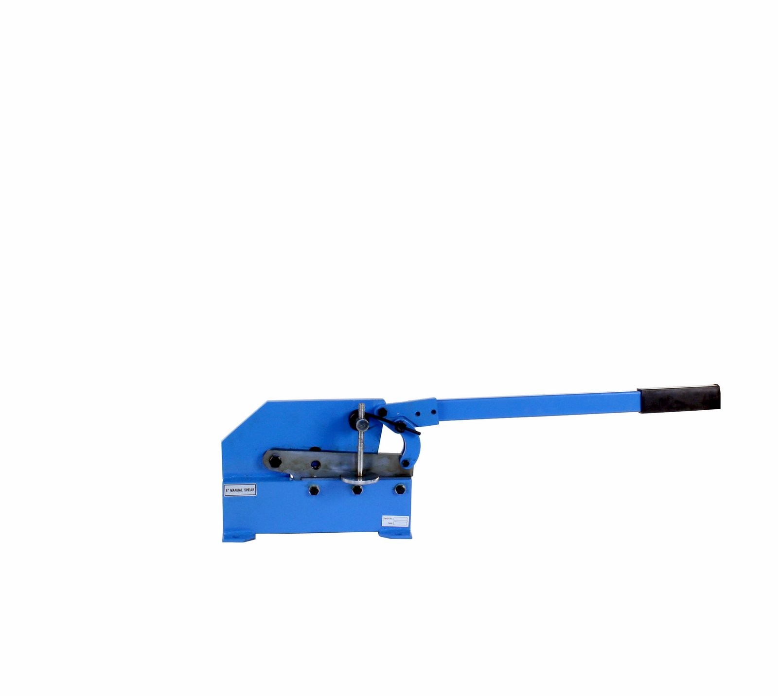 Erie Tools 8″ Benchtop Manual Plate Shear Slices Sheet Metal, Plate, and Rebar