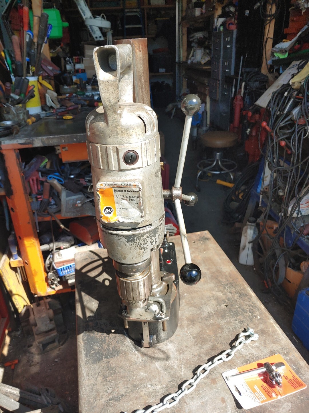 Black & Decker 3/4″ Magnetic Drill Press 674, Type B, 375rpm