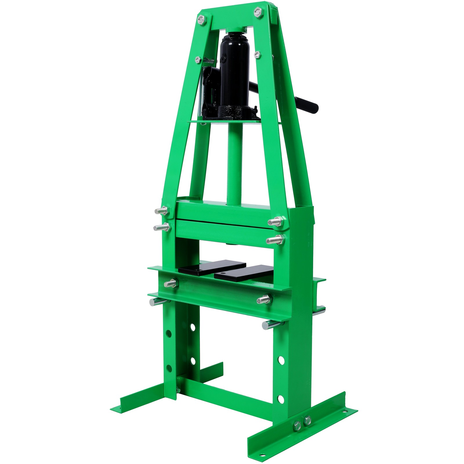 Hydraulic Power Units 6-Ton Benchtop Hydraulic A-Frame Shop Press w/Press Plates