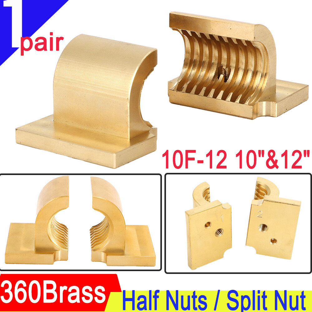 For Atlas / Craftsman Lathes 10F-12 10″&12″ Lathe Half Nuts/Split Nut 360Brass