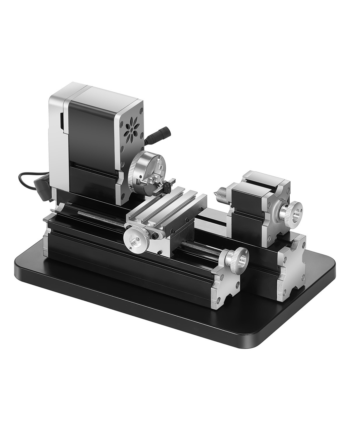 VEVOR Mini Metal Lathe Machine 2.76 x 5.12 in Power Metal Lathe 20,000 RPM 36W