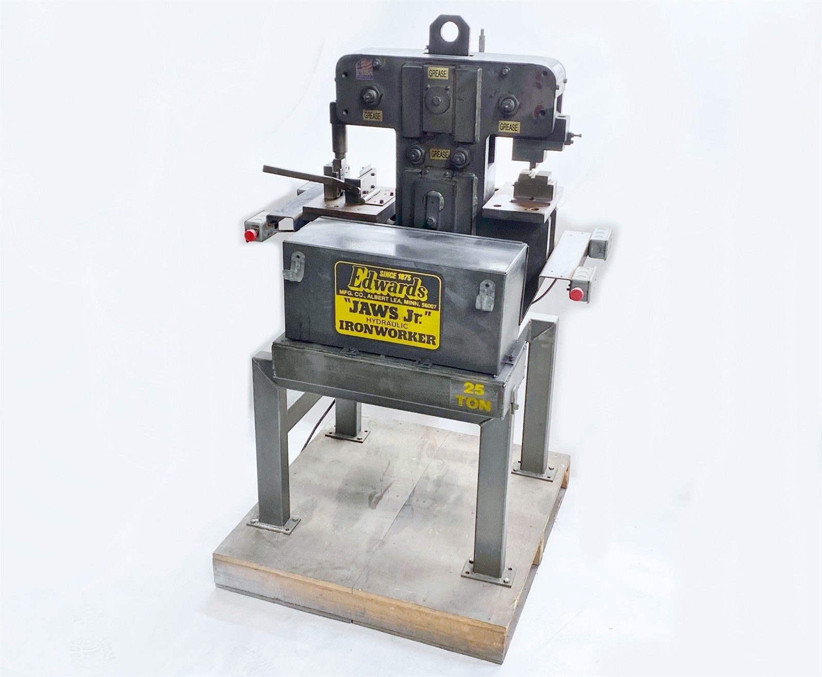 Edwards Jaws Jr 25-Ton Ironworker Hydraulic Press Machine *Modified / Project*