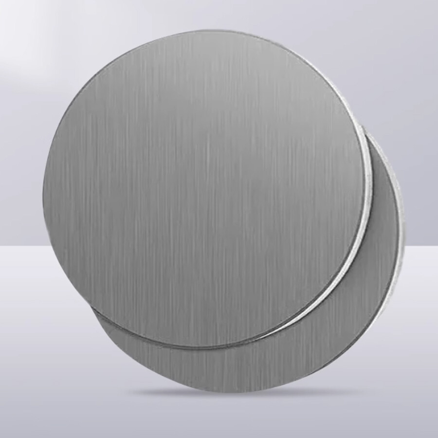 304 Stainless Steel Sheet Disc Brushed Round Steel Plate Diameter 100mm – 300mm