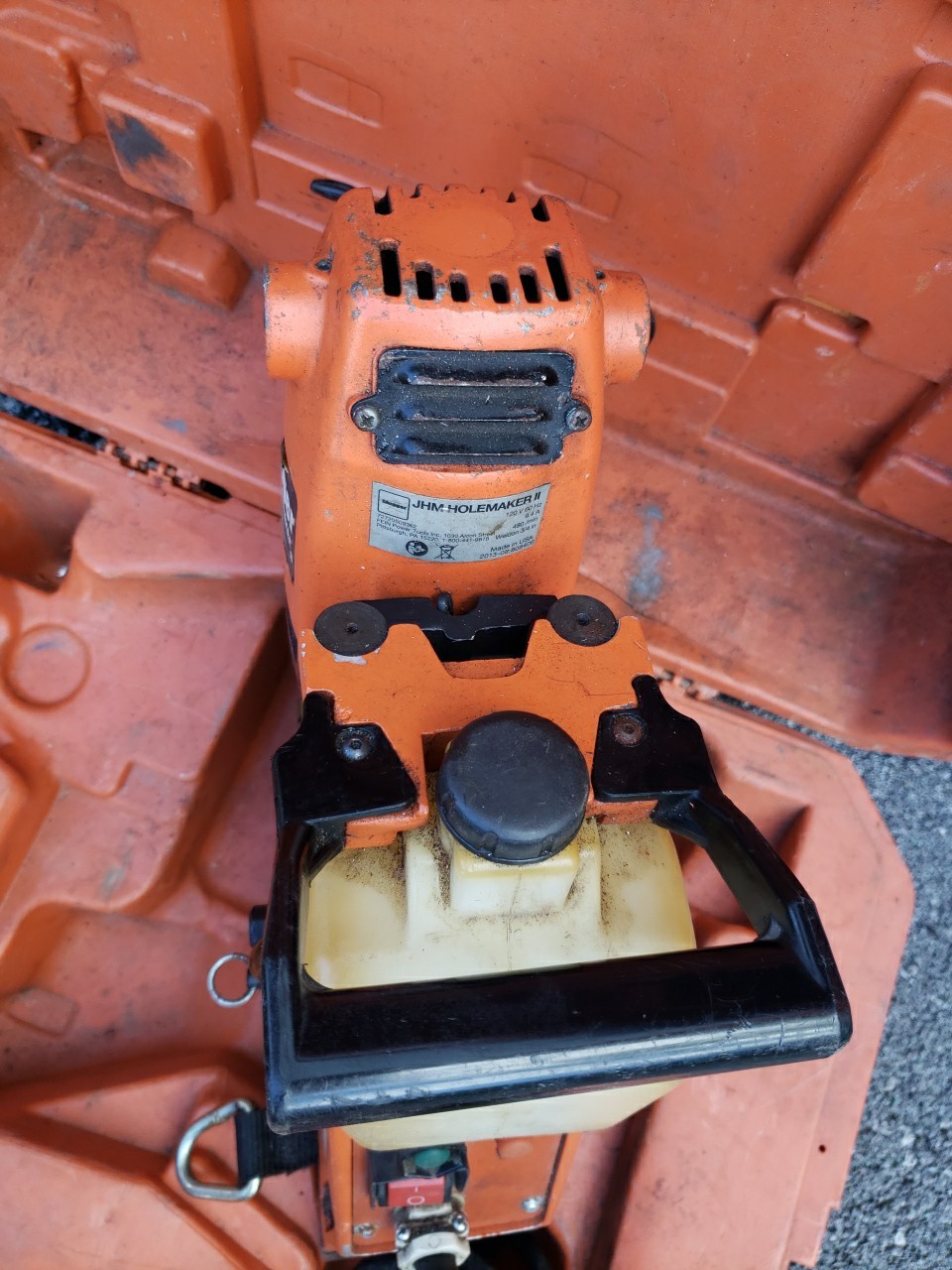 JHM Slugger Holemaker II Magnetic Drill With Case And Bits
