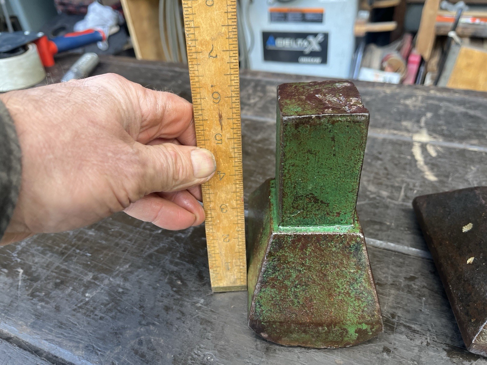 Pair Of Sheet Metal Stakes / Platent Table Stakes