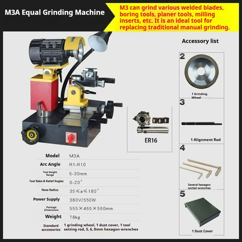 Universal Welding Thread Turning Tool Grinding Machine, Grinding Machine