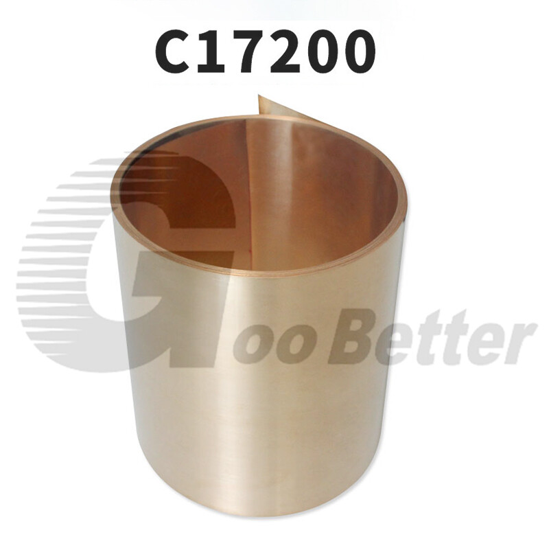 Beryllium Copper Alloy Sheet Plate Roll BeCu Metal Panel Thickess 0.08mm – 3mm