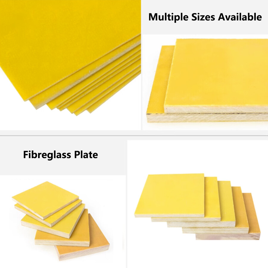 Glass Fibre Sheet Plate 3240 Epoxy Thick 0.5mm-3mm Fibreglass Plate 100mm-300mm