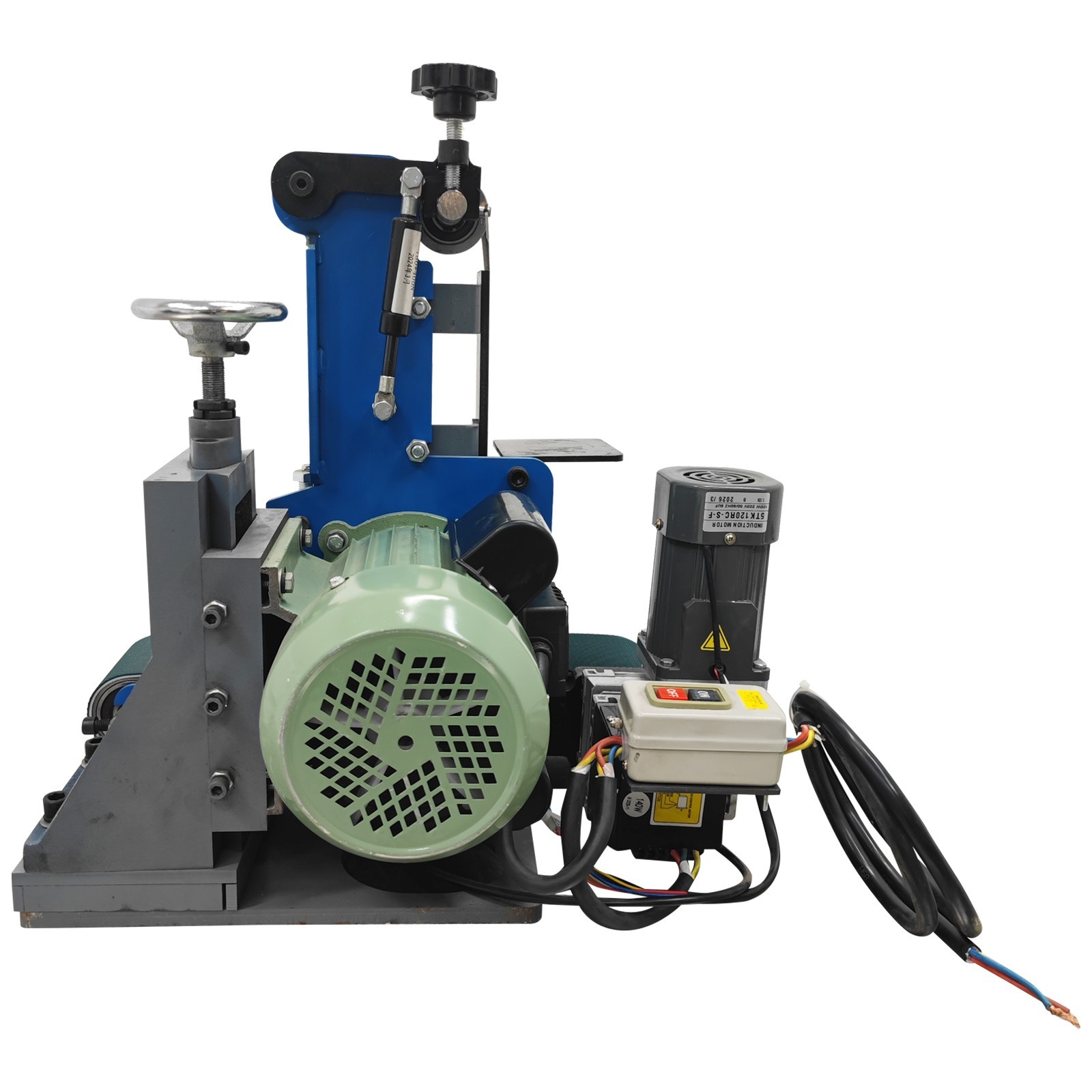 Flat Polishing Rust Drawing Deburring Machine Sharpener 220V Thickness Adjust