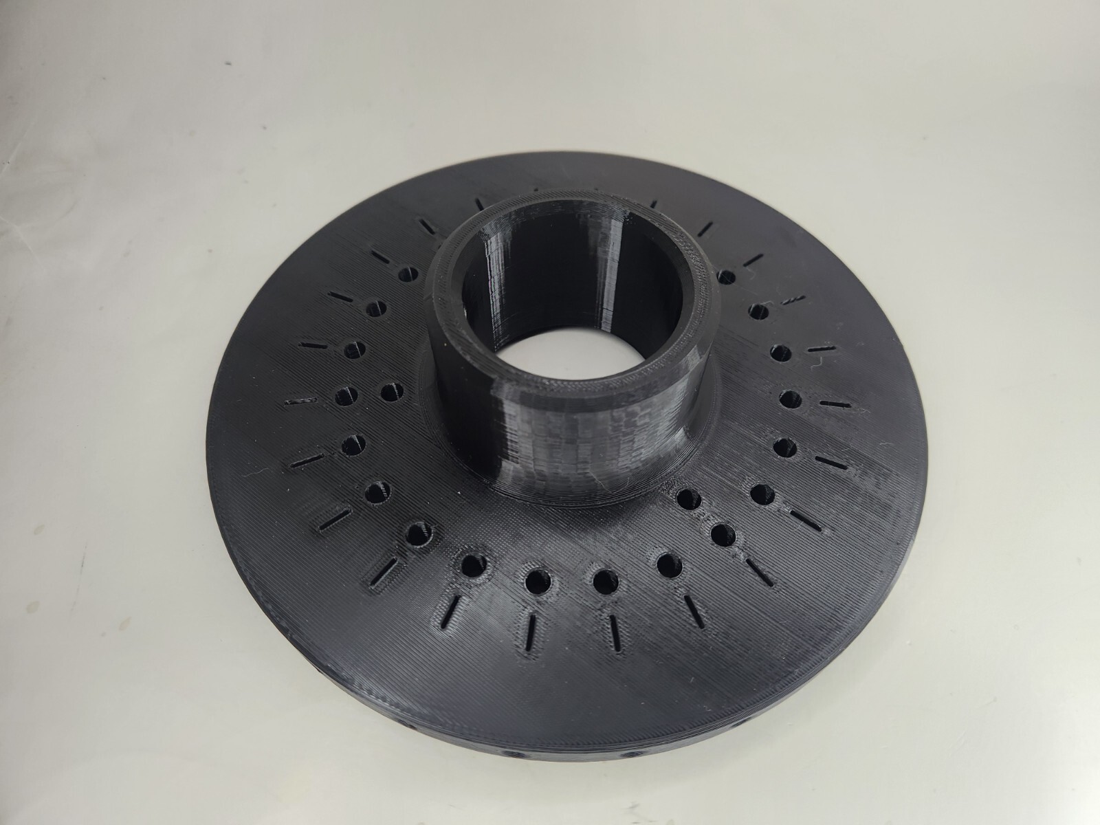 Lathe Indexing Plate For Grizzly G0709 14×40 Spindle (increments of 15 degrees)