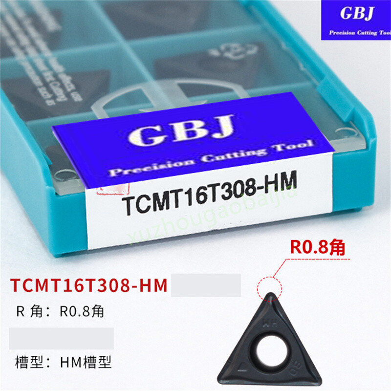 GBJ-CNC TCMT16T304-HM TCMT16T308-HM GBJ252 Carbide turning inserts For steel