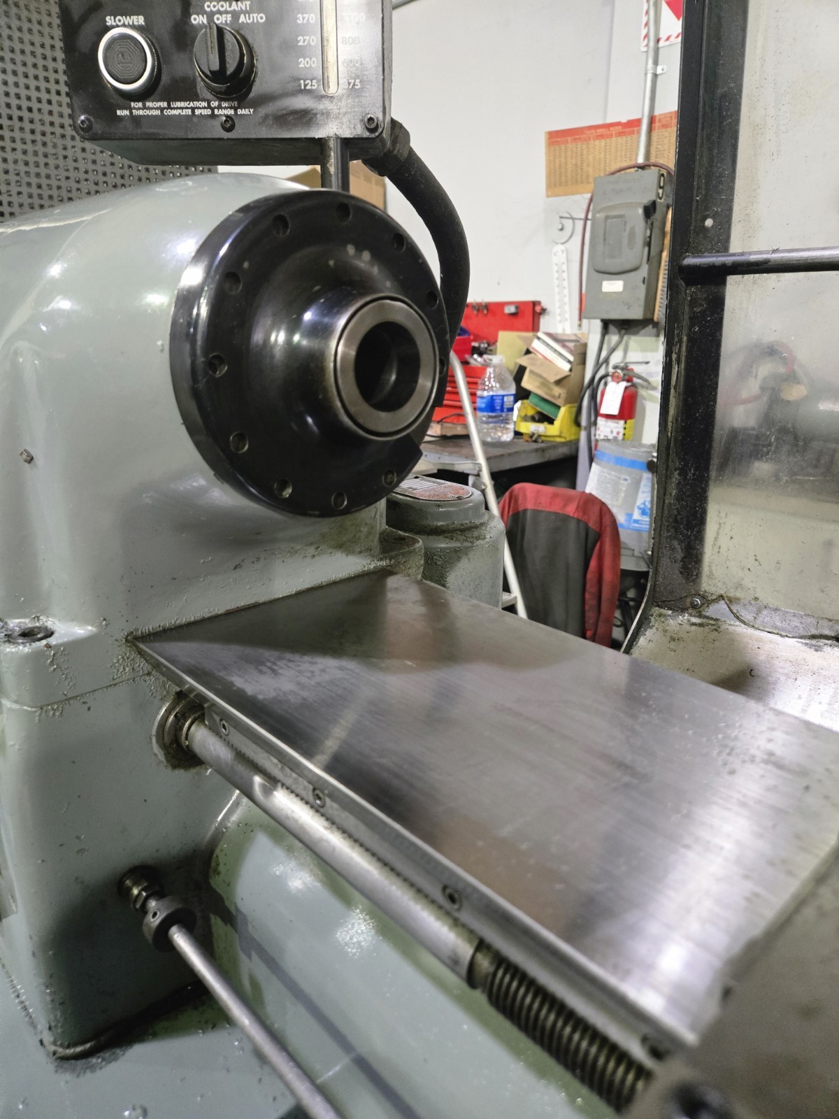 HARDINGE HLV-H 11″ x 18″ High Precision Tool Room Lathe w/ Collets