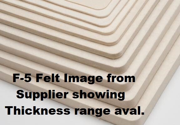 NEW Atlas Lathe 10″12″ Wicking Felt 6 557-047 replacements USA See Description