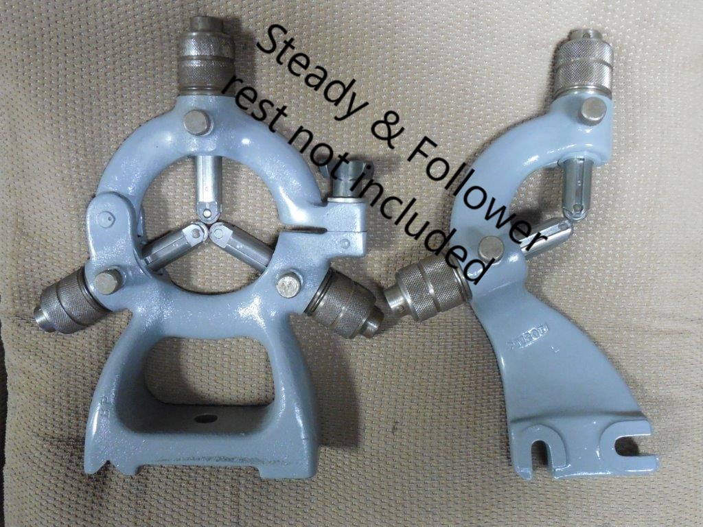 South Bend Lathe 9″ & 10″ Telescoping Steady Rest Jaws / Fingers with Bearings